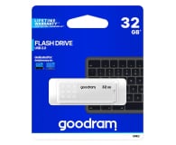 GOODRAM 32GB UME2 odczyt 20MB/s USB 2.0 biały - 606421 - zdjęcie 3